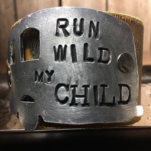 Run Wild My Child Caravan Boho Cuff Bracelet